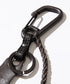 MR.OLIVE E.O.I POLISHED STEER LEATHER / BRASS SHOE HORN KEY RING